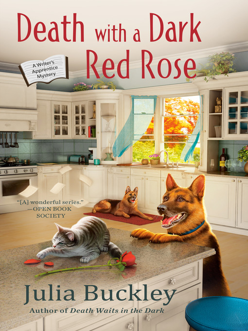 Title details for Death with a Dark Red Rose by Julia Buckley - Wait list